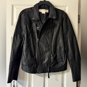 Treasure & Bond Black Leather Outerwear